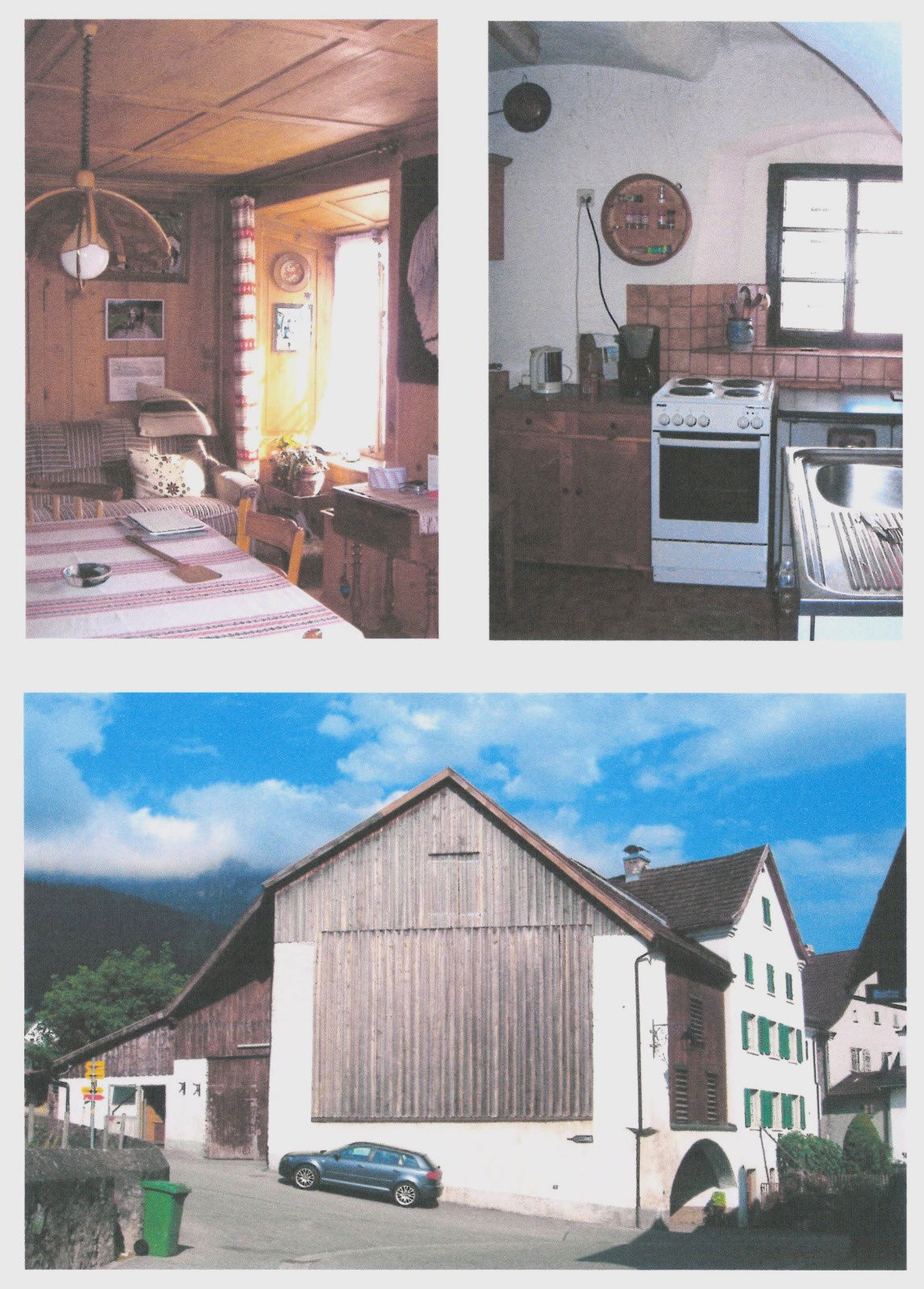 Maienfeld Haus mit Stall-2